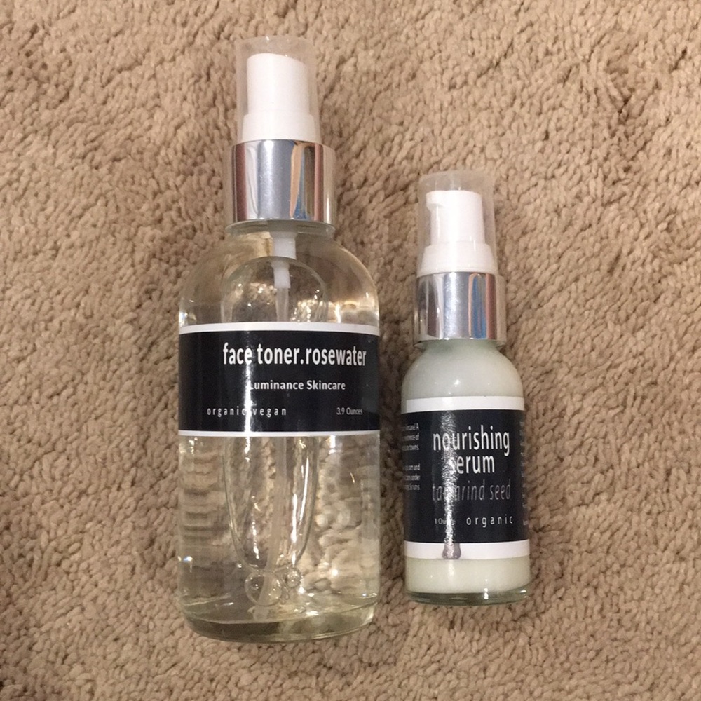 Luminance Skincare Facial Toner and Serum